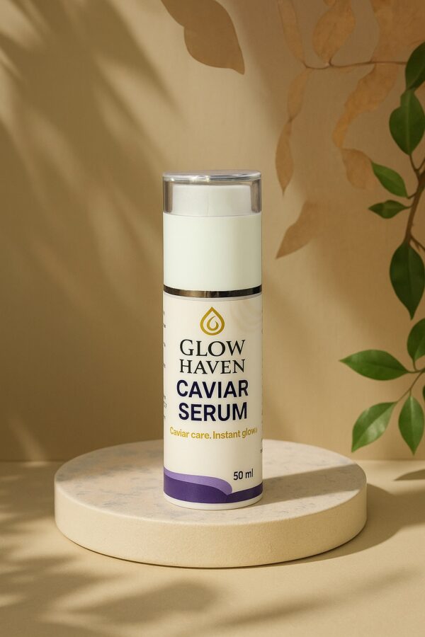 GlowHaven Caviar Hair Serum – سيروم بالكافيار لتقوية الشعر وتنعيم الأطراف